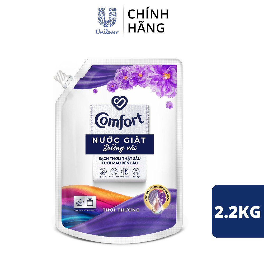 Nước giặt Dưỡng Vải Comfort Túi 2.2KG