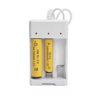 BỘ SẠC PIN AA/AAA CỔNG USB