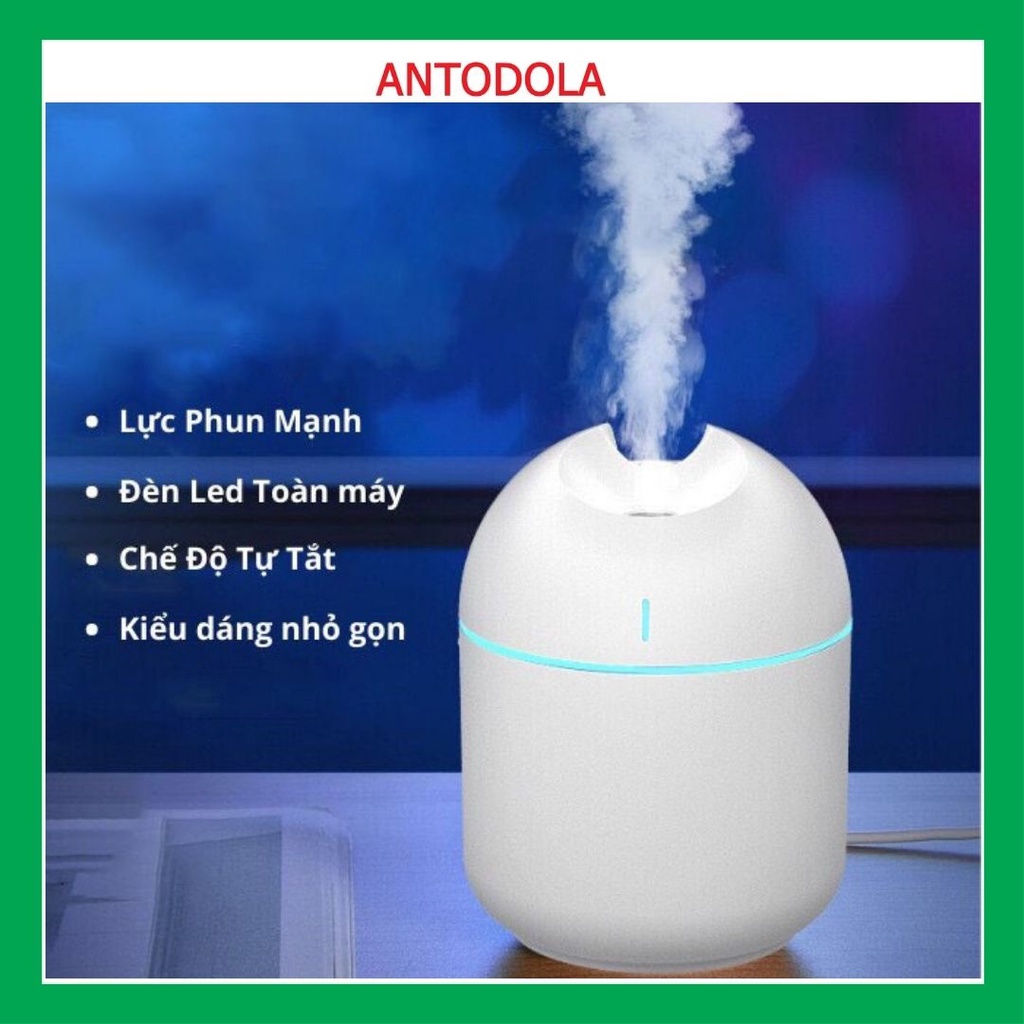 Máy Xông Tinh Dầu Mini Phun Sương Khuếch Tán Tinh Dầu Tỏa Hương Thơm Dùng Cho Phòng Ngủ Và Trong Xe Hơi Khử Khuẩn
