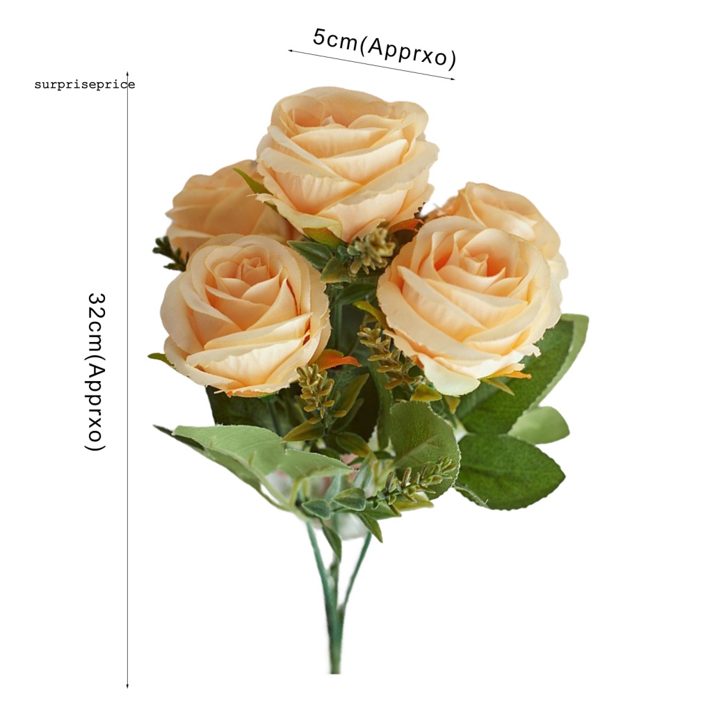 Hoa Hồng Nhân Tạo Trang Trí Không Cần Tẩy Rửa