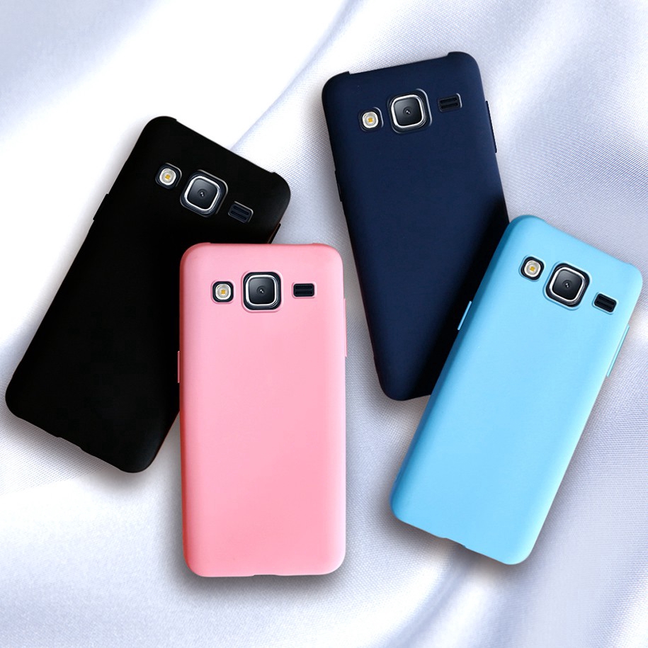 Ốp điện thoại TPU mềm mặt nhám màu kẹo cho Samsung Galaxy J7 2015 /J7 2016 /J7 2017 /J7 Pro /J7 Core J7Nxt Duos