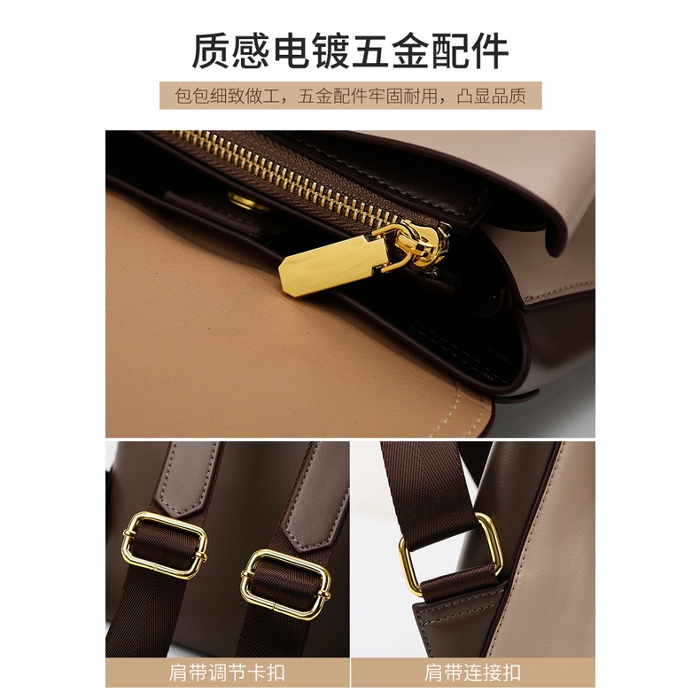 Mới Ba Lô Đeo Vai Phối Màu Tương Phản Thời Trang 2022 Cho Nữ