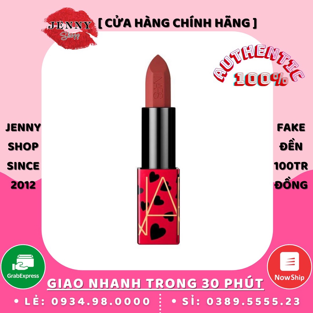 Son Thỏi Nars Audacious Sheer Matte Lipstick