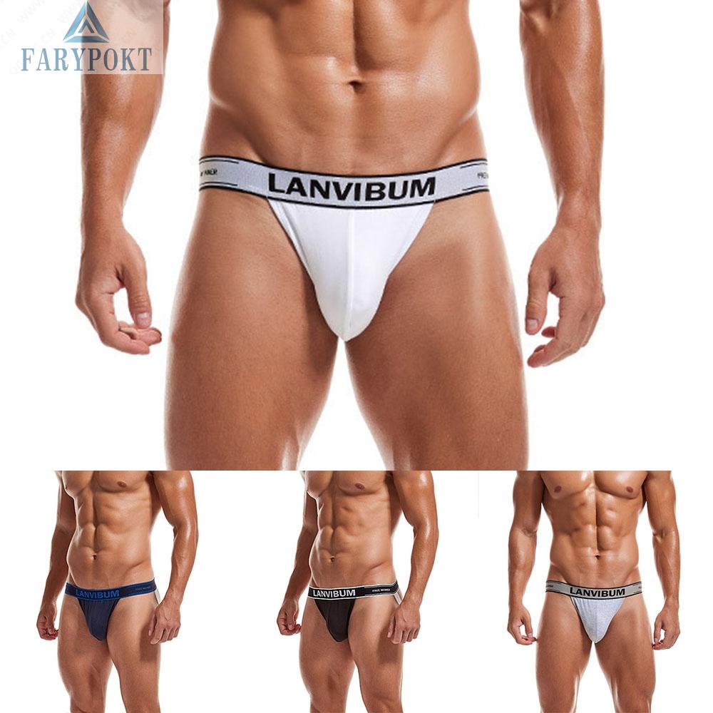 FATY~Men Thong Underpants 1Pc Double Thong Men G-string Homme 100% Brand New