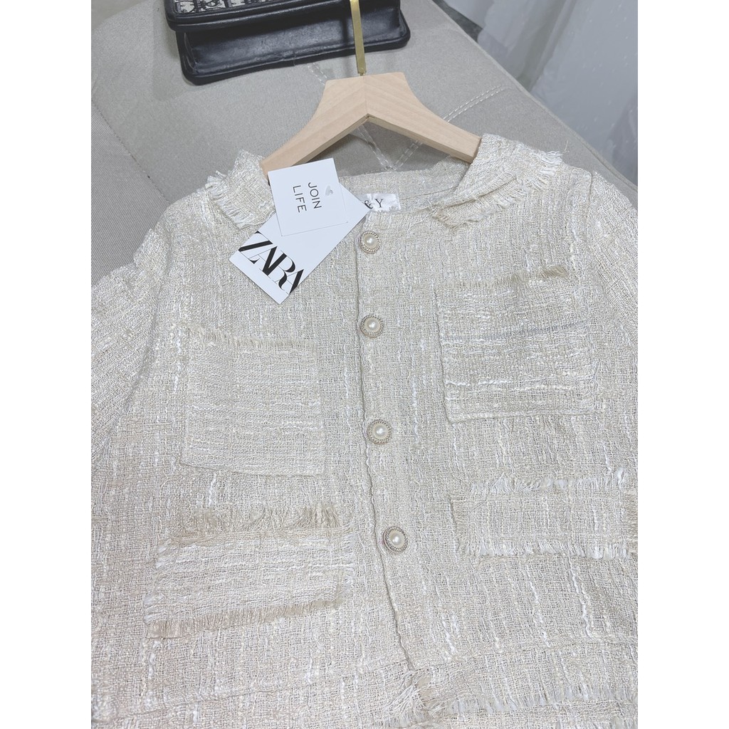 Set Dạ Cúc Ngọc Túi Ngực Chân Váy | BigBuy360 - bigbuy360.vn