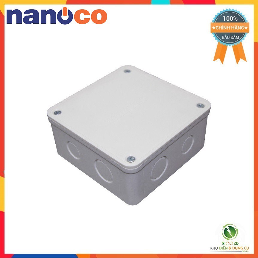 HỘP NỐI DÂY DÙNG CHO ĐI DÂY ÂM TƯỜNG NANOCO