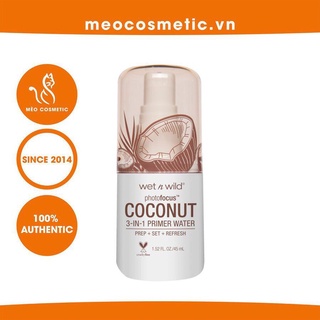 Wet n wild - xịt khoáng lót nền 3 trong 1 wet n wild photo focus 3-in-1 primer water 45ml