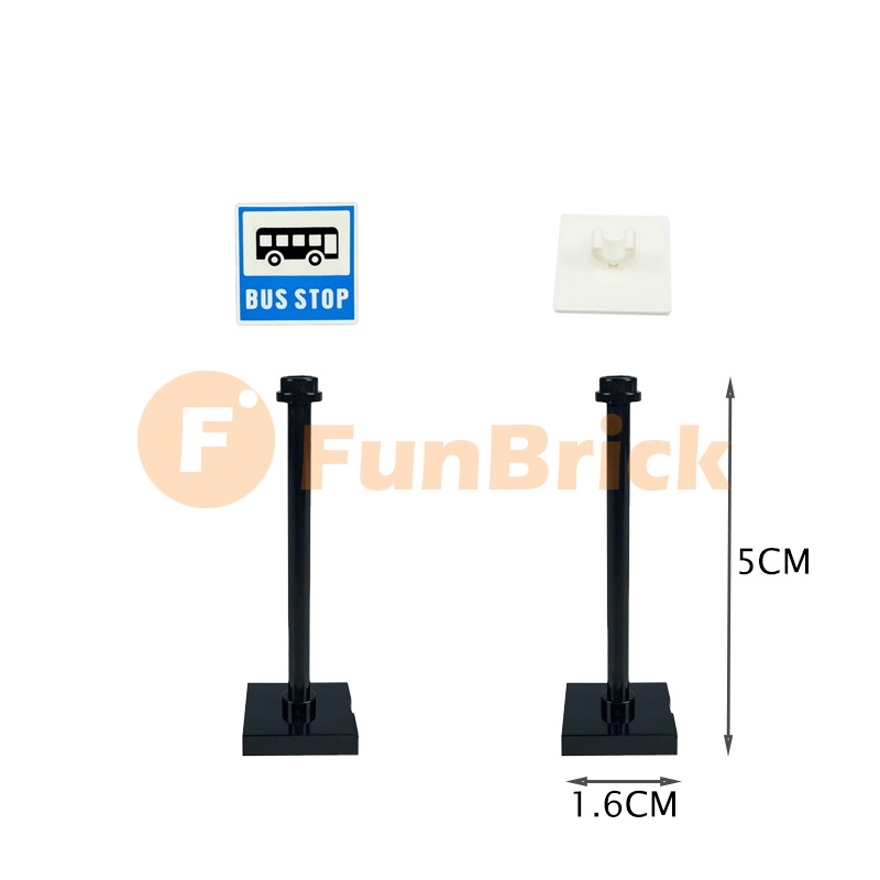 Bộ Đồ Chơi Lắp Ráp Mô Hình Đường Phố Nổi Tiếng Cho Bé