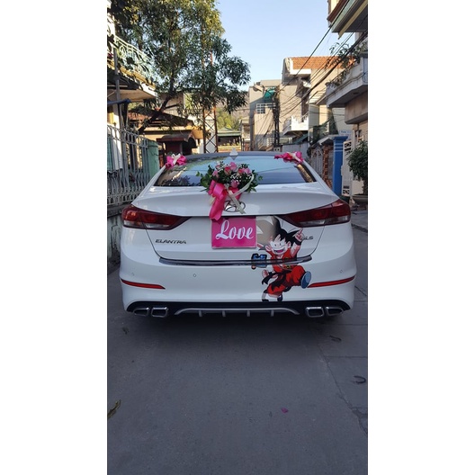 Dragon Ball - Decal Songoku dán Xe Ô Tô