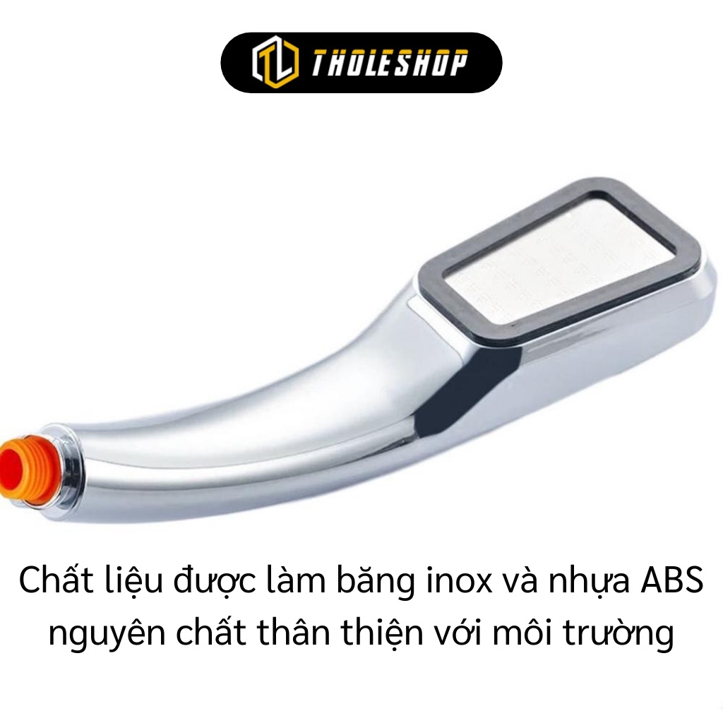 Đầu Vòi Sen - Tay Sen Tăng Áp Vuông, Tăng Áp Lực Đến 400%, Thân Thiện Môi Trường 6052