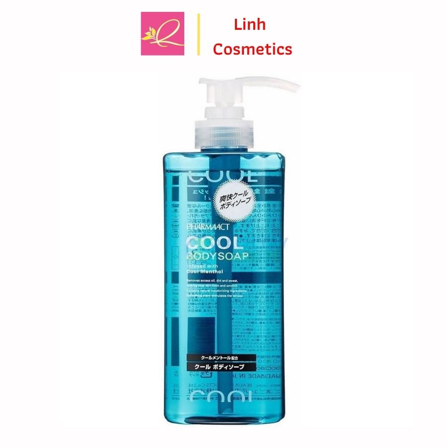 Sữa tắm nam Cool Boday Soap sữa tắm nam giới Nhật Bản sữa tắm cho đàn ông đích thực hương bạc hà dịu nhẹ