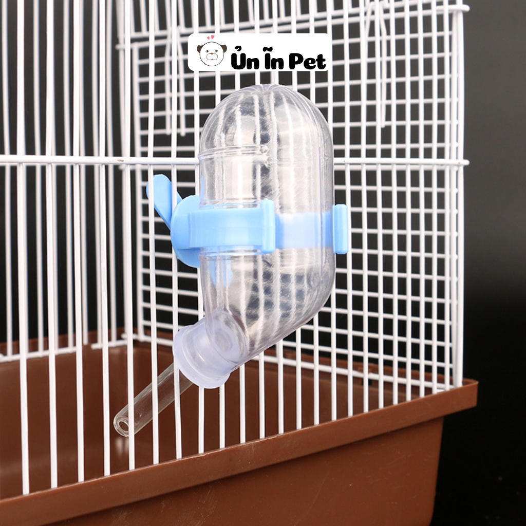 Bình nước hamster, loại chân không 60ml cho sóc, bọ, nhím, thú nhỏ