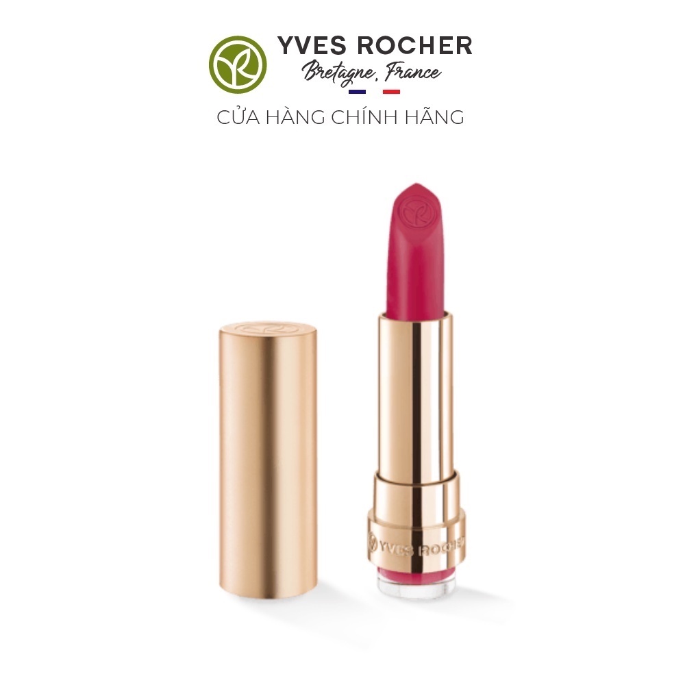 Son Lì Yves Rocher Grand Rouge Matte Lipstick 155 - Pink - 3,7g