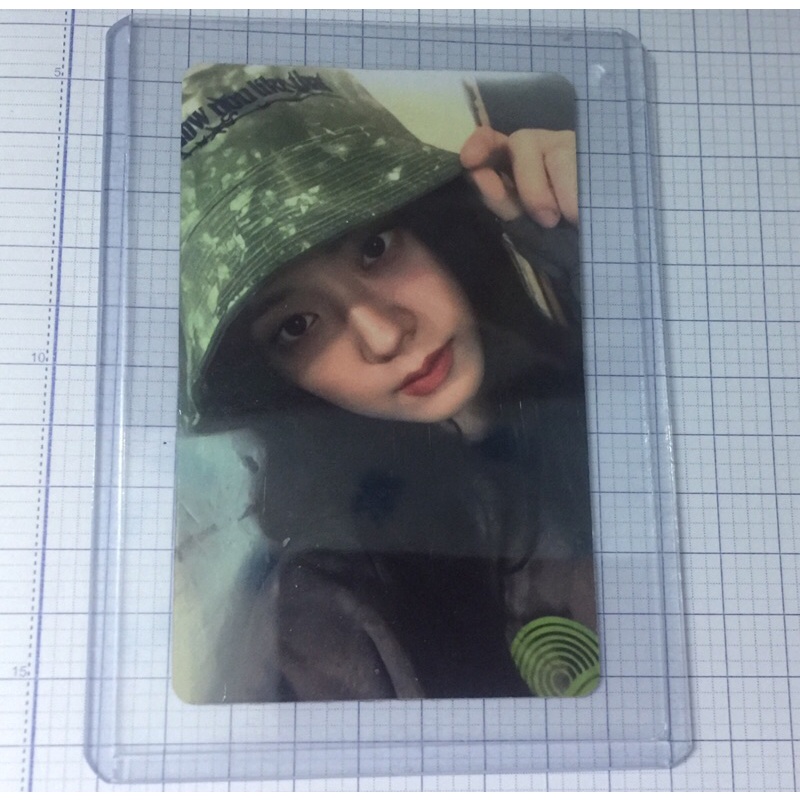 [unoff] CARD JISOO MŨ XANH