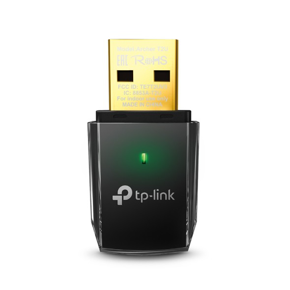 USB wifi TP-Link (USB thu wifi) Chuẩn AC 600Mbps Archer T2U - Hàng Việt Nam Chính Hãng