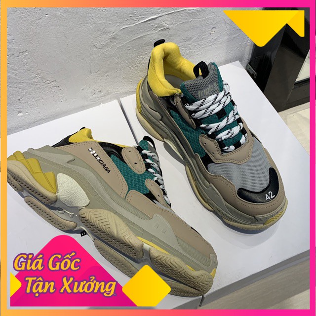 Rẻ vô địch - GIÀY SNEAKER NAM NỮ BALEN TRIPLES CAO CẤP -Ax123