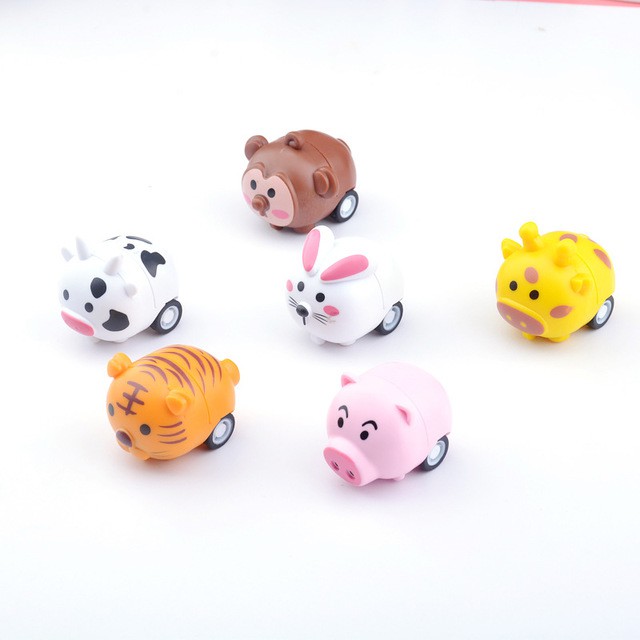 Guangzhou Tianshunyi Toy - Đồ chơi trẻ em combo 02 xe hình gấu ,thỏ thumbnail