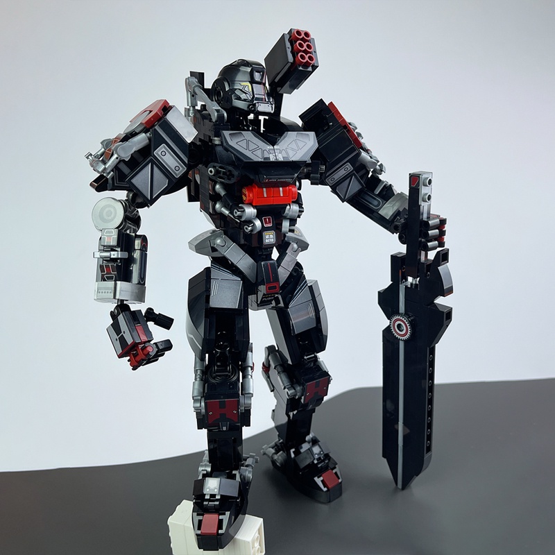 Đồ chơi Lắp ráp Robot Mark MU-2, Sembo Block 109007 Mecha, Xếp hình thông minh, Mô hình Robot người máy