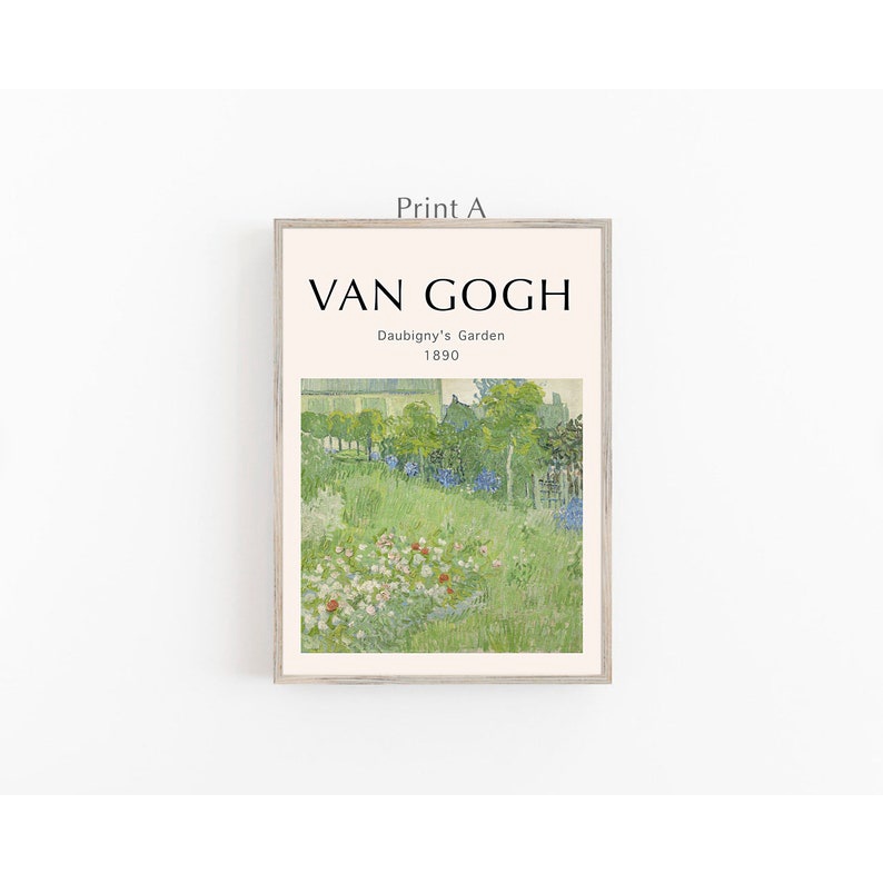 Tranh canvas, BST tranh Van Gogh mới nhất 2022. Tặng kèm đinh treo tranh