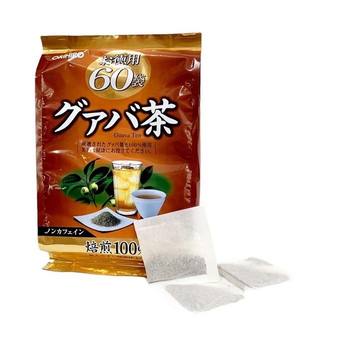 Trà Ổi Hỗ Trợ Giảm Cân Orihiro Guava Tea 60 Gói Nhật Bản