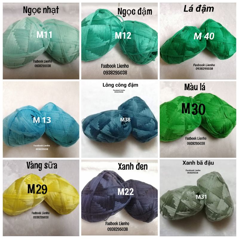 SỢI COTTON NHẬT CHẬP 8