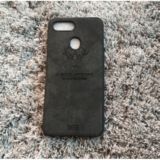 Ốp lưng giả da Oppo F9 họa tiết hươu sang trọng | BigBuy360 - bigbuy360.vn