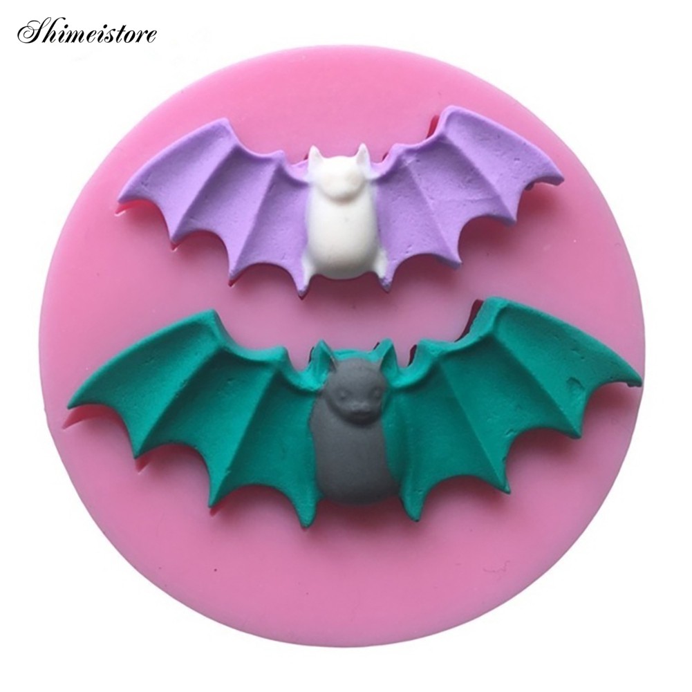 Khuôn Silicone Tạo Hình Trang Trí Bánh Kem Hình Bàn Tay Nhện / Bí Ngô BG3