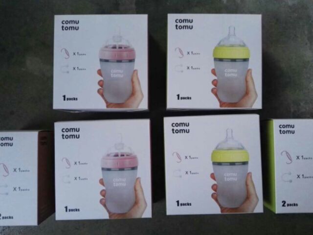 Bình sữa dẻo Comu Tomu