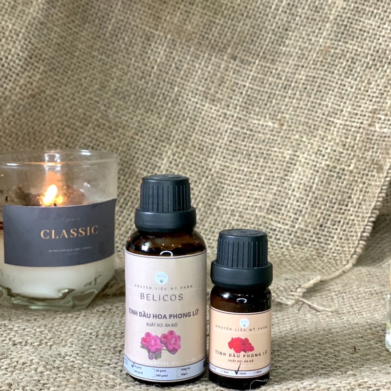 Tinh Dầu Hoa Phong Lữ nguyên chất 30ML - Nguyên liệu nến thơm