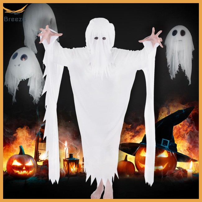 Trang Phục Hóa Trang Halloween Nhân Vật Ma Trắng Cho Nữ