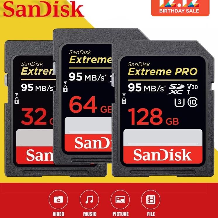 ➞ Thẻ Nhớ SanDisk SDHC SDHC SDHC SanDisk PRO 32GB 64GB 128GB 95MB / S U3