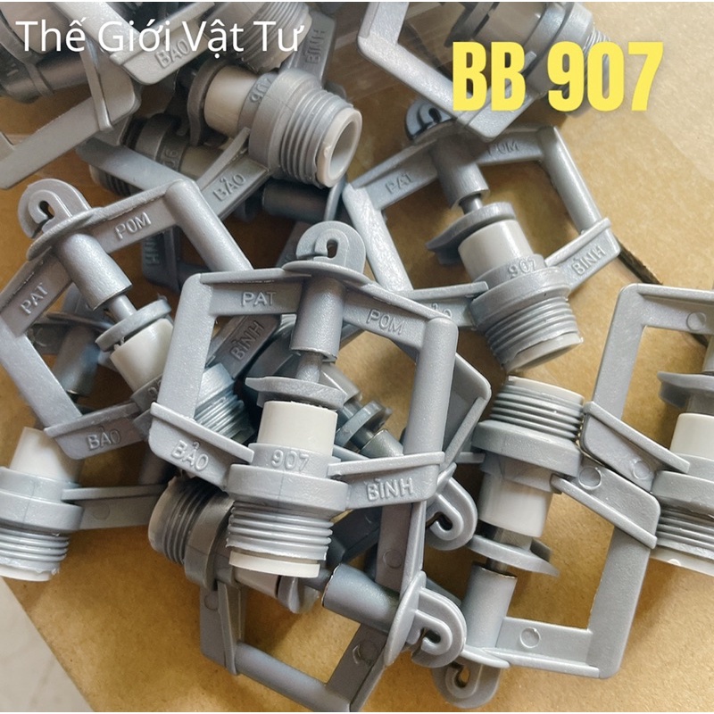 Béc Tưới Cây Xoay 360 Độ - BB 907 - Dùng Tưới Cây - Tưới Rau - Làm Mát Nhà Xưởng