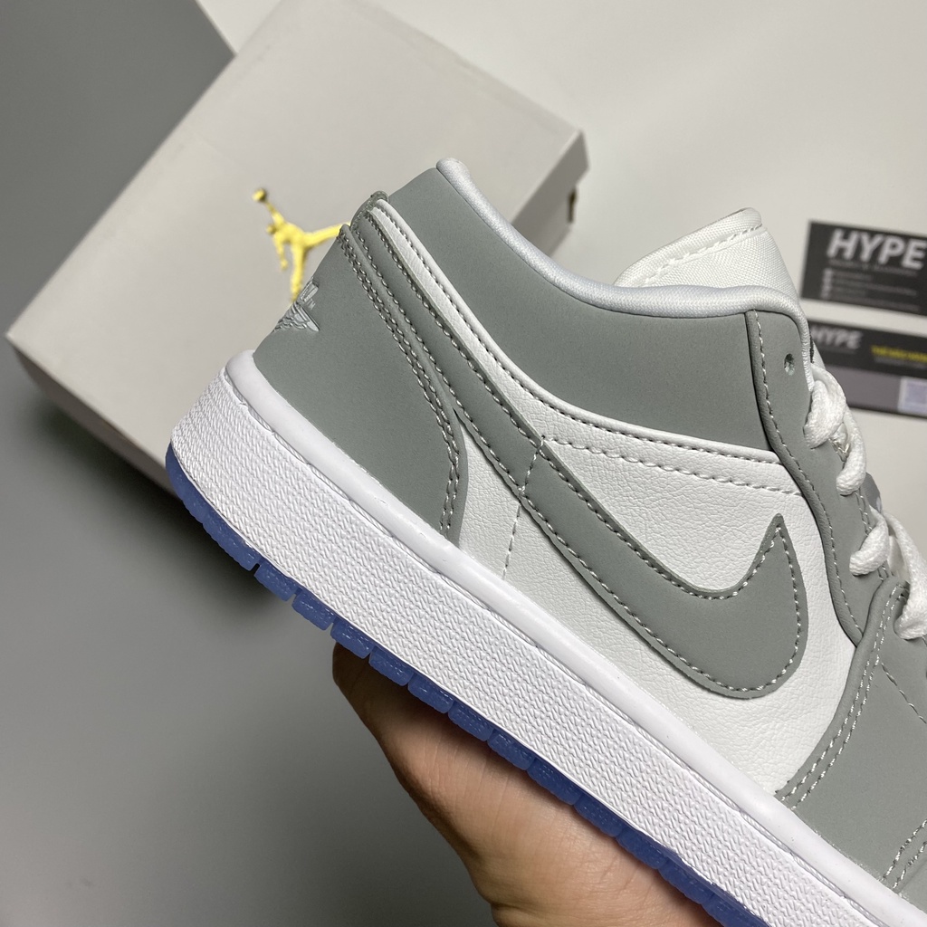 Giày Jordan 1 Low Wolf Grey  - Hype Sneaker | Phiên bản 1:1 chuẩn.