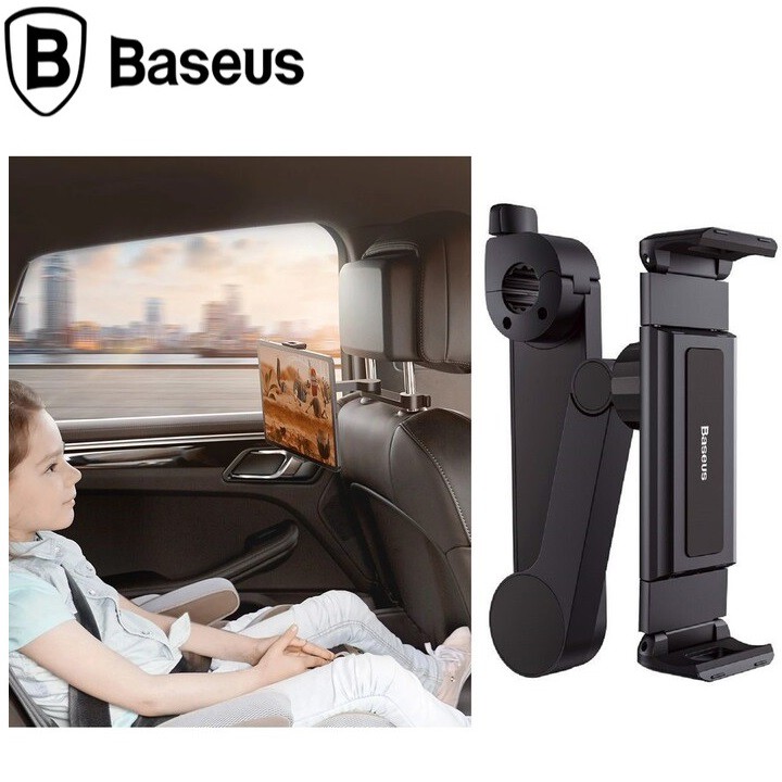 Giá đỡ điện thoại, ipad, máy tính bảng sau ghế ô tô Baseus SULR-A01