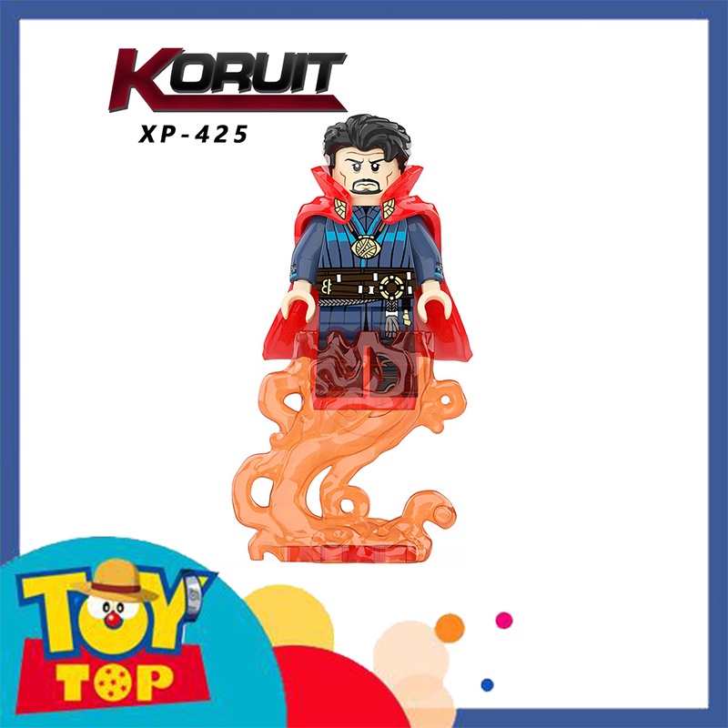 Lắp ráp ghép Spiderman người nhện Goblin Doctor Strange Mysterio trong phim No Way Home xếp hình KT1055