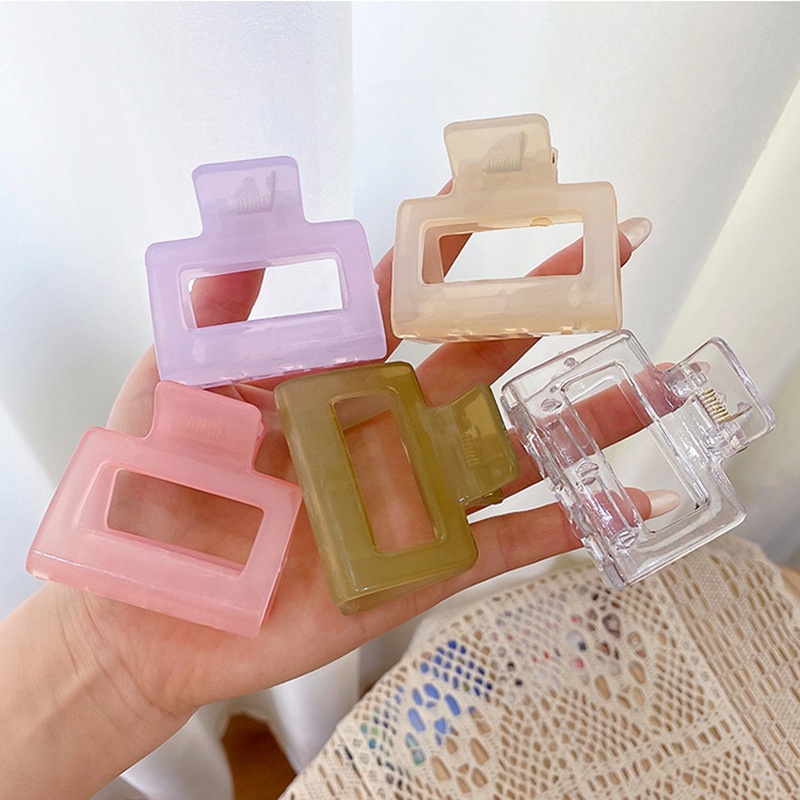 Kẹp Tóc Nữ Hình Vuông Thời Trang Hàn Quốc