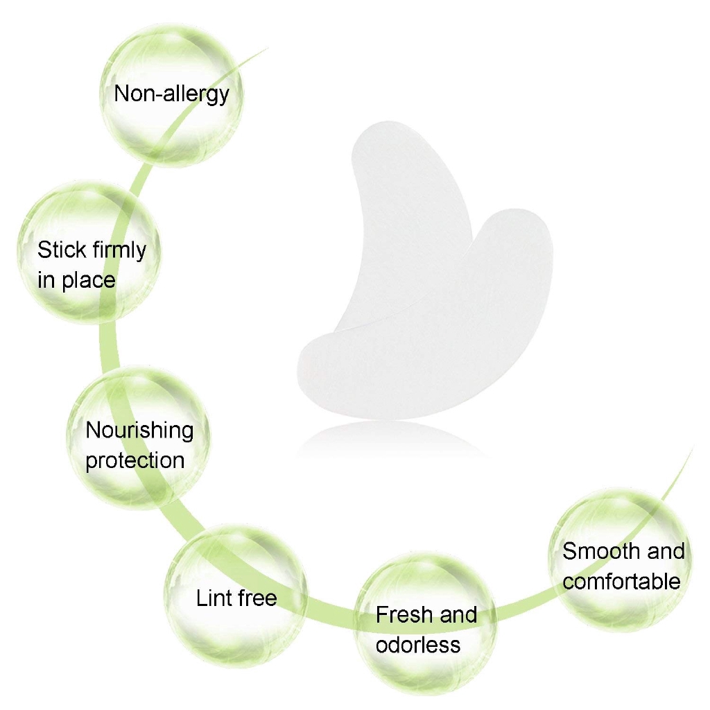 [Hàng mới về] 10 Cặp miếng lót nối mi tiện lợi dễ sử dụng