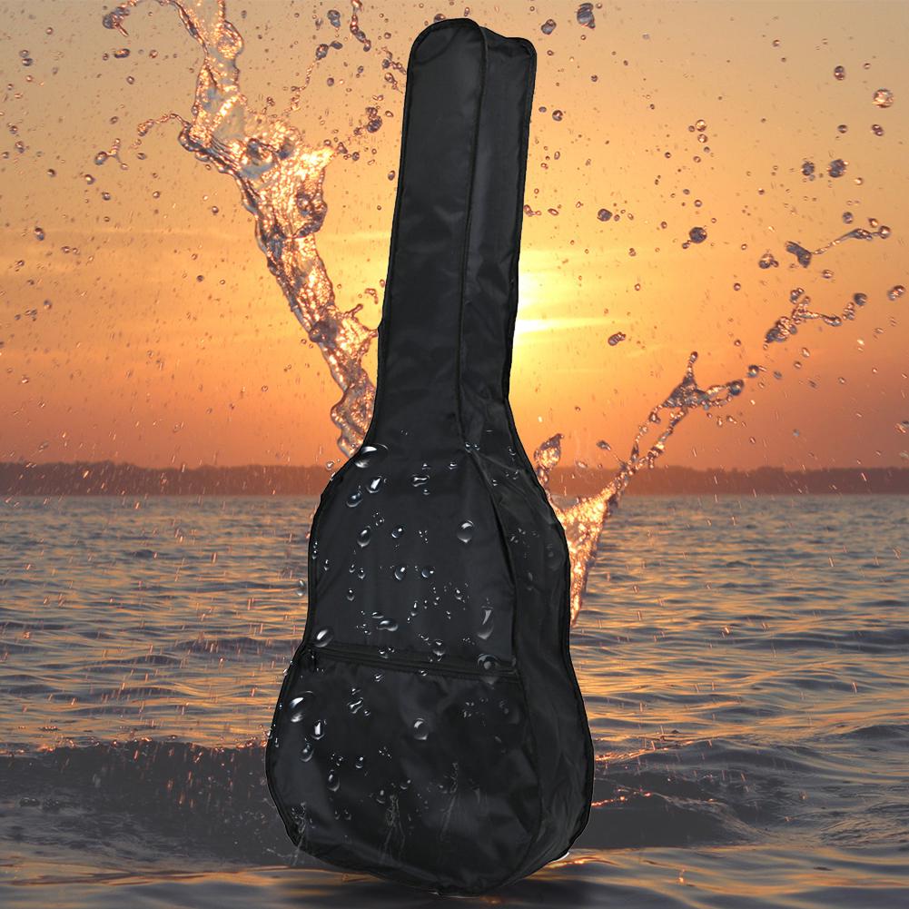 41 Inch Protection Adjustable Storage Handheld Oxford Fabric Dustproof Waterproof Padded Zipper Closure Guitar Bag