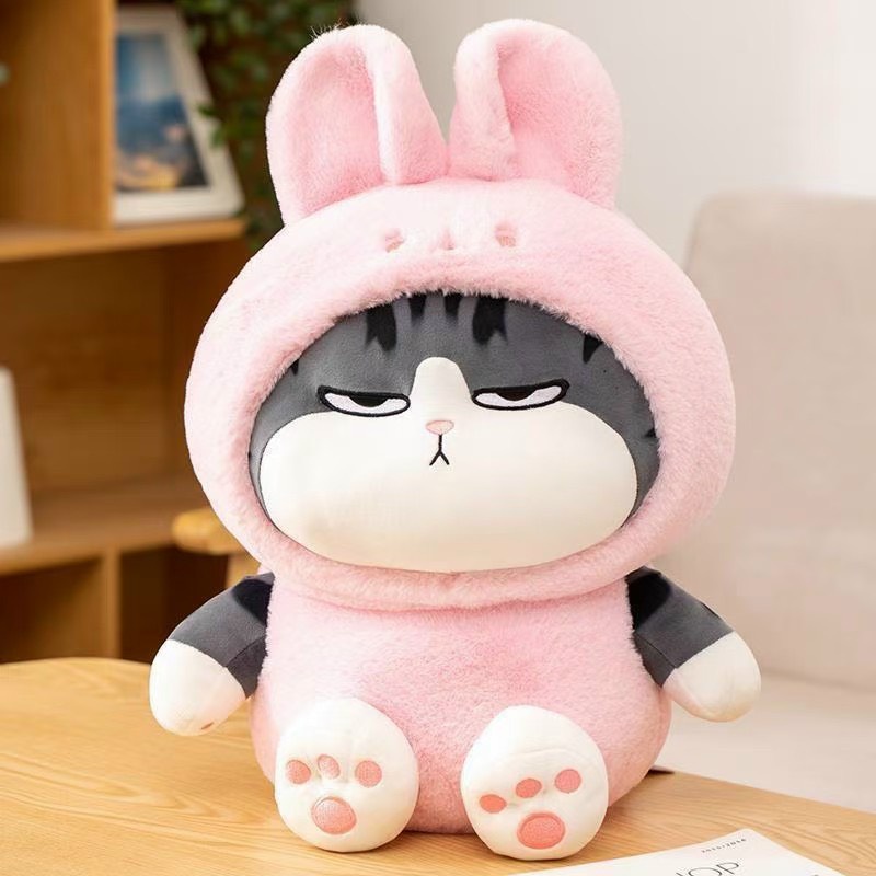 Gấu Bông mèo hoàng thượng cosplay siêu đáng yêu