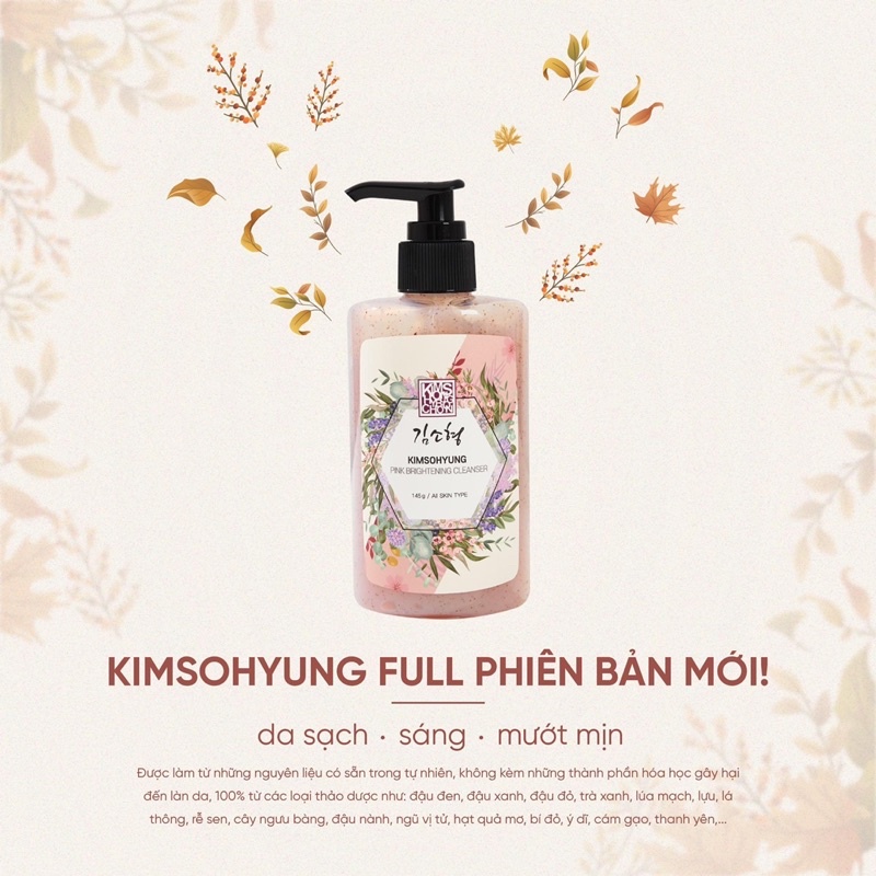 [Chính hãng] Sữa Rửa Mặt Làm Sạch Sâu Cho Da Bác Sĩ Kim KimsohyungFull | BigBuy360 - bigbuy360.vn
