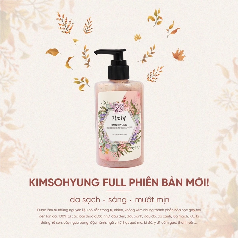 Sữa Rửa Mặt Làm Sạch Sâu Cho Da Bác Sĩ Kim KimsohyungFull