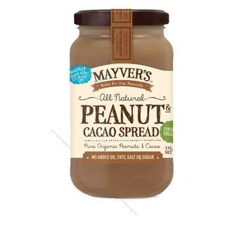 Bơ đậu phộng cacao hữu cơ Mayvers 375g