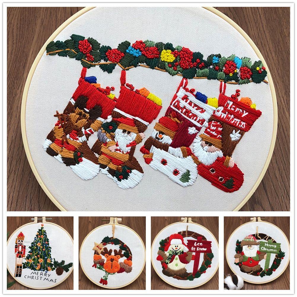 MELODG Bộ Khung Thêu Thủ Công DIY Trang Trí Nhà Cửa