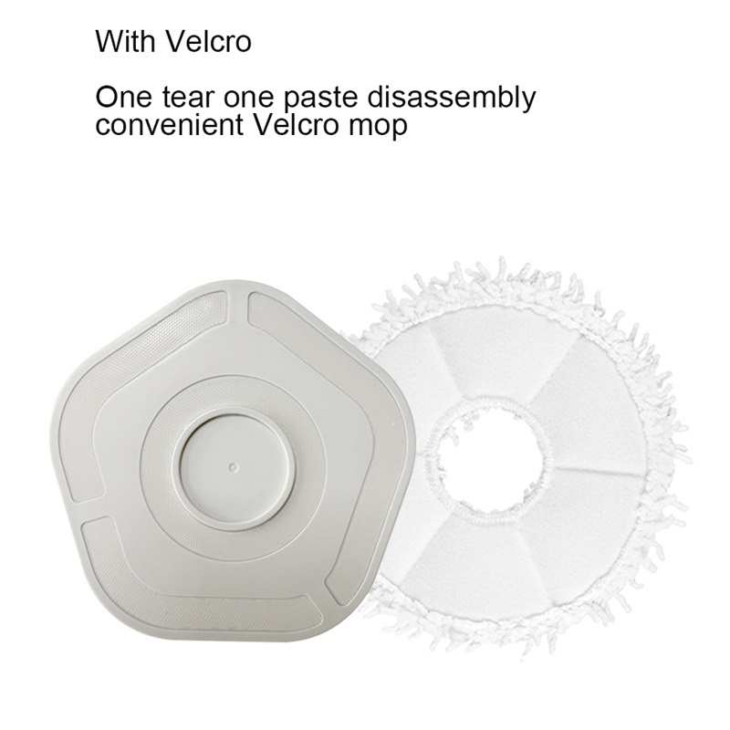 1 Bộ Giẻ Lau Thay Thế Cho Robot Hút Bụi Xiaomi Dreame W10