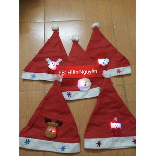 Mũ Noel có đèn