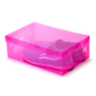10 hộp đựng giày nhựa mica