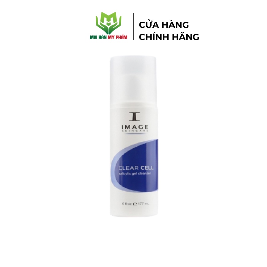 Sữa rửa mặt cân bằng da cho da dầu mụn Image Skincare Clear Cell Salicylic Gel Cleanser 177ml - Mỹ Phẩm Mai Hân