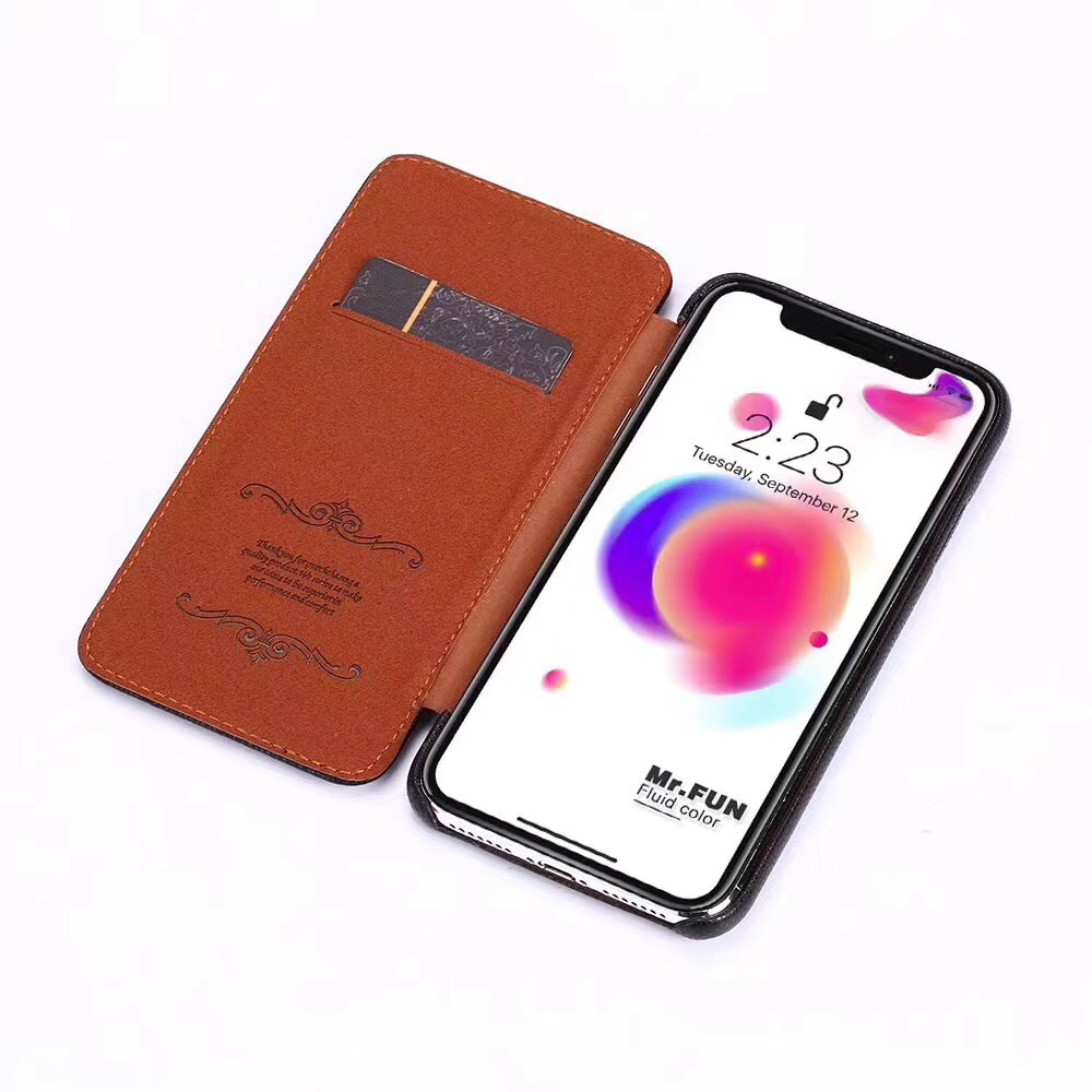 Bao da điện thoại dạng gập độc đáo cho  iPhone12 .12prp 12proMax iphone11.11pro.11promax.iphone 8 7 6 6S Plus X XS Max xr | BigBuy360 - bigbuy360.vn