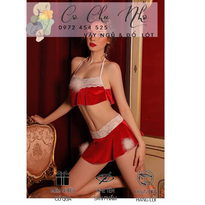 LL 814- Cosplay noel sexy - Nội Y Cho Đêm Giáng Sinh Nóng Bỏng - cochunhoquan11
