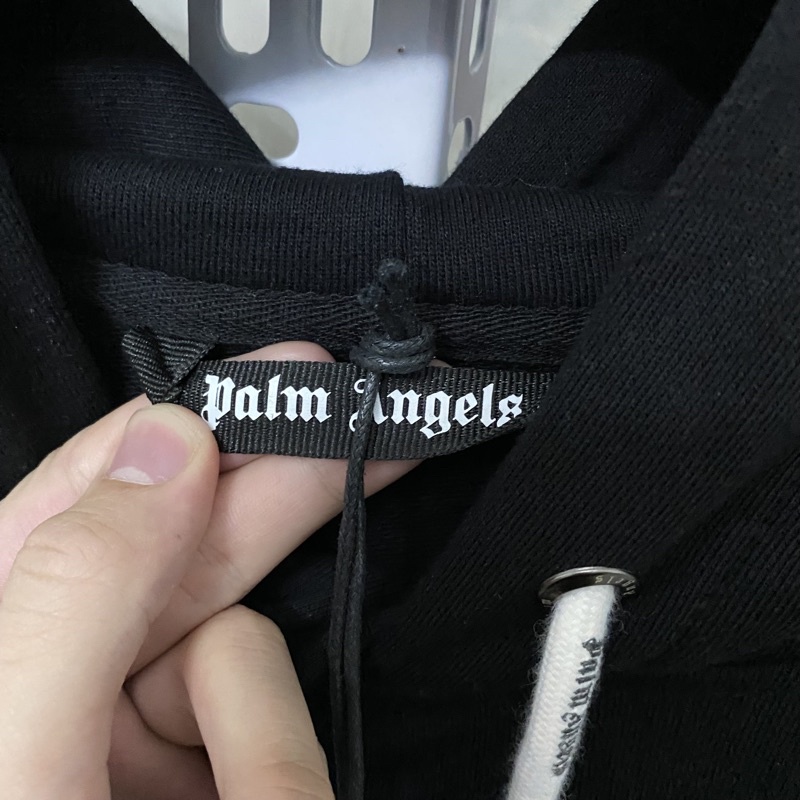 Áo hoodie Palm Angels PA Teddy Bear SS21 bản cao cấp, Áo khoác nỉ da cá PA unisex form rộng thêu hình họa tiết con gấu